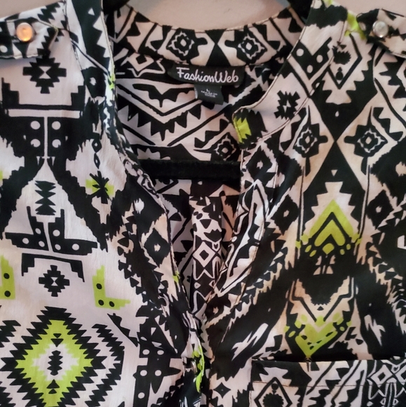 Fashion Web Blouse - Picture 5 of 10